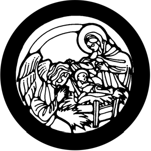 Nativity - RSS 78393 - Stock Gobo Steel