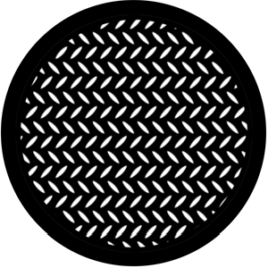 Diamond Grid - RSS 78443 - Stock Gobo Steel