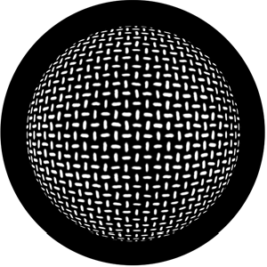 Grid Sphere - RSS 78445 - Stock Gobo Steel