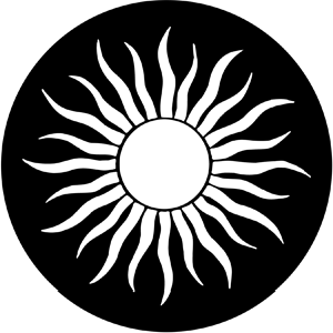 Grecian Sun - RSS 79177 - Stock Gobo Steel