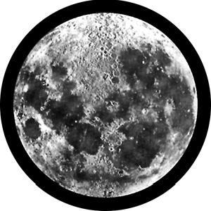 Moon - RSG 82700 - Standard Glass Gobo